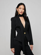 Romy Tie Neck Blazer