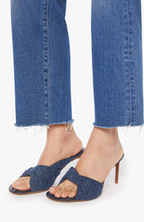 The Mid Rise Rambler Zip Ankle Fray - Dugout Doobies