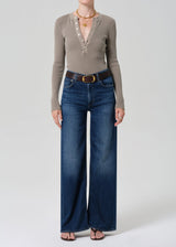 Lyra Long Wide Leg - Elm