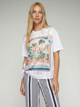SIDE BOW POOLSIDE TEE