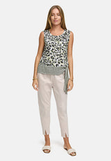 Yellow Leopard Top