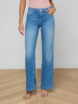 Clayton Wide-Leg Jean - Getty