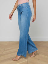 Clayton Wide-Leg Jean - Getty