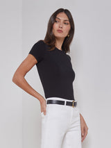 Ressi Fitted Tee - Black