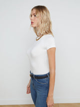 Ressi Fitted Tee - White