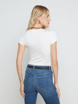 Ressi Fitted Tee - White