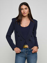 Mercer Knit Blazer - Midnight