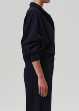 Mirelle Funnel Neck - Navy