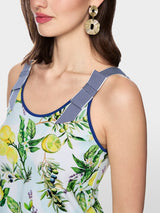 Lemon Print Tank