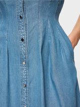 Midi Denim Dress