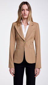 Classic Duchess Blazer - Camel