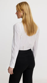 Box Pleat Shirt - Optic White