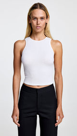 Muscle Rib Tank - Cloud