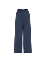 The Joya Cropped Pant - Navy
