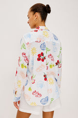 Rails x Giadzy Charli Shirt - White Antipasti