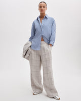Connie Striped Poplin Shirt