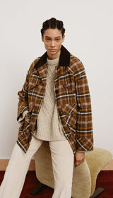 Crewneck Fringe Sweater