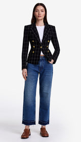 Mini Not a DB Blazer - Black Grid