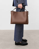 Hedda Grande Handbag - Chocolate