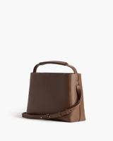 Hedda Grande Handbag - Chocolate