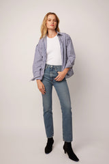 Isabel Shirt - Blue Stripe