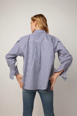 Isabel Shirt - Blue Stripe
