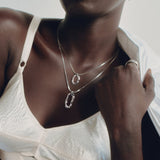Juno Pendant - Large - Silver