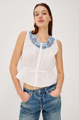 Leilani top - White