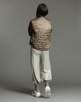 L Chev Bomber Reversible - Cocoa & Clay