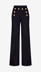 Nautical Wide Leg Pant