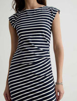 Aja Dress - Pacific Navy/Powder