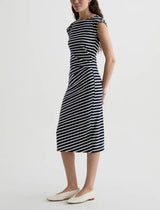 Aja Dress - Pacific Navy/Powder