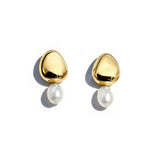 Tasia Pearl Drops - Gold