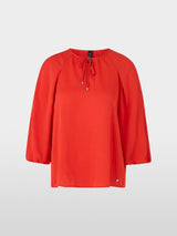 Wide Rethink Together aglan blouse - Flame Red
