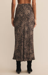 Izabel Leopard Skirt