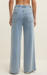Entourage Knit Denim Pant - Ocean Air Indigo