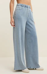 Entourage Knit Denim Pant - Ocean Air Indigo