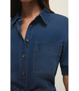 Elsie Denim Jumpsuit - Deep Water