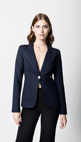 Classic Duchess Blazer - Navy