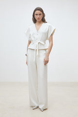 Lazlo Cropped Blouse