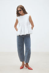 Luigi Sleeveless Blouse