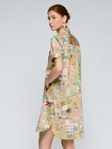 CALIFORNIA PRINT DRESS