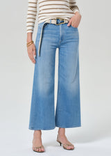 Lyra Wide Leg Crop Clean Hem - Andante
