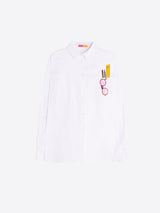 WHITE TEACHER SHIRT