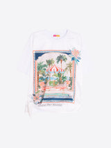 SIDE BOW POOLSIDE TEE