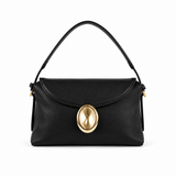 Gaia Mini Bag Leather - Black
