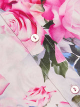 Dani Silk Blouse - Pink Multi Water Rose
