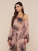 Asami Chain One-Shoulder Blouse
