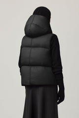 Rhoda Hooded Vest - Black