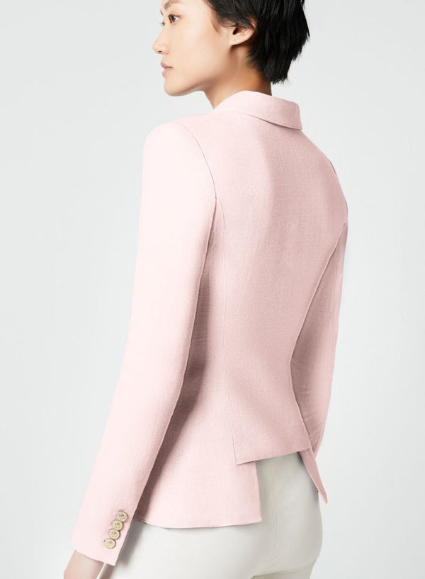 Linen Classic Duchess Blazer - Ballet